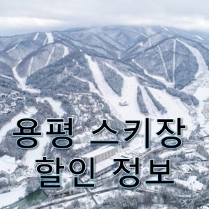 용평스키장_할인정보